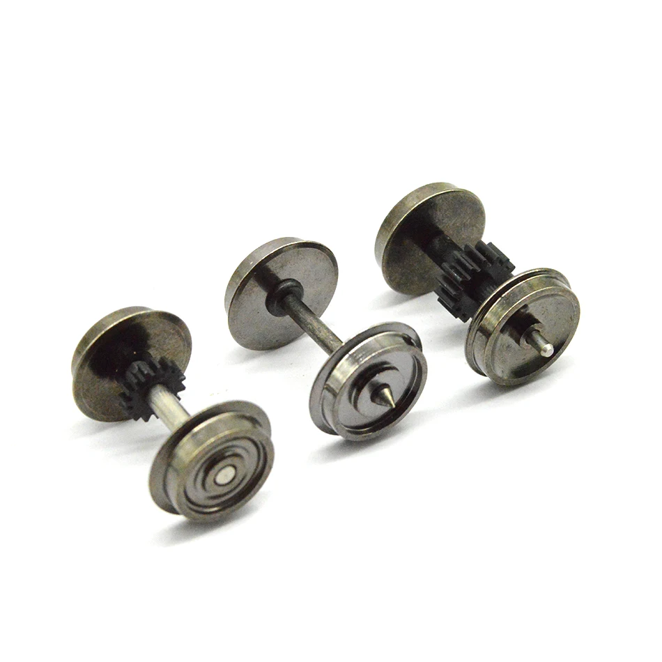 HO-194 Metal Model Train Wheels Set for HO Scale 5 HO-194 Metal Model Train Wheels Set for HO Scale - Image 5