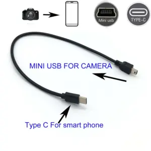 Type C to mini USB OTG Cable 25/30cm 10 HTB16j4JN3TqK1RjSZPhq6xfOFXan