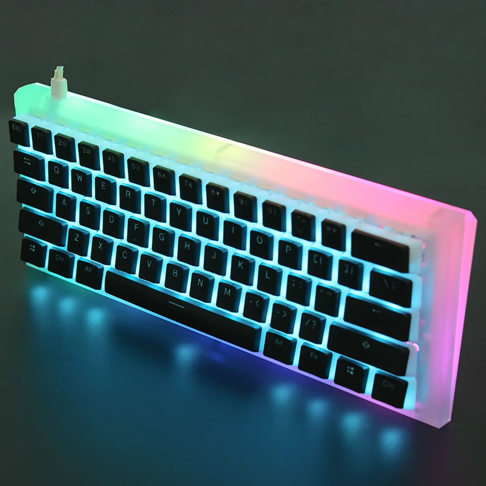 YMDK PBT Doubleshot RGB Keycap Set for Mechanical Keyboards 4 YMDK PBT Doubleshot RGB Keycap Set for Mechanical Keyboards - Image 4