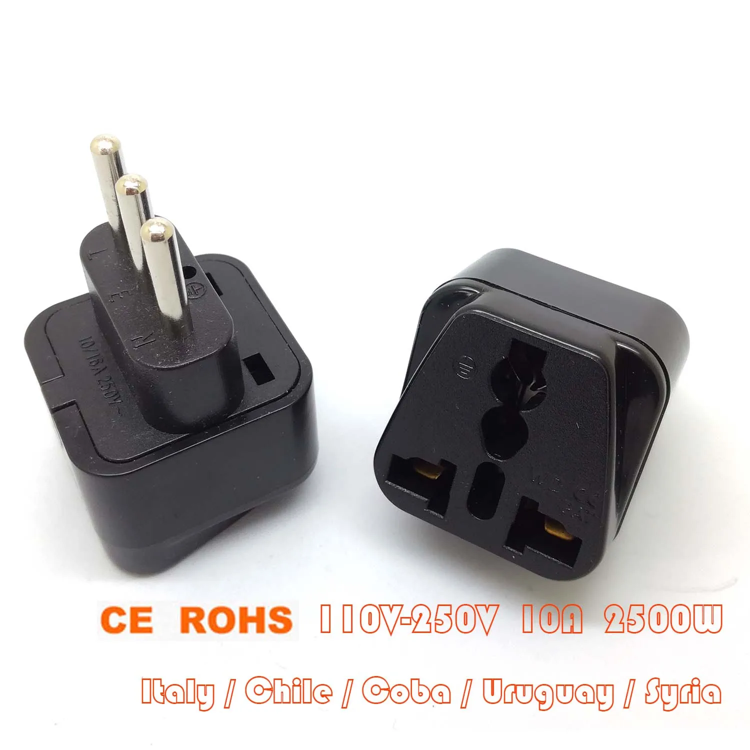 Universal Travel Power Adapter for Italy & Americas 2 Universal Travel Power Adapter for Italy & Americas - Image 2