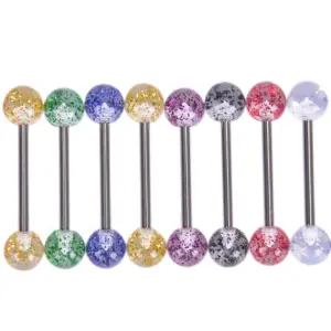 Vibrant Multicolor Glitter Tongue Piercings Set 9 HTB1BPJNX1H2gK0jSZJnq6yT1FXak