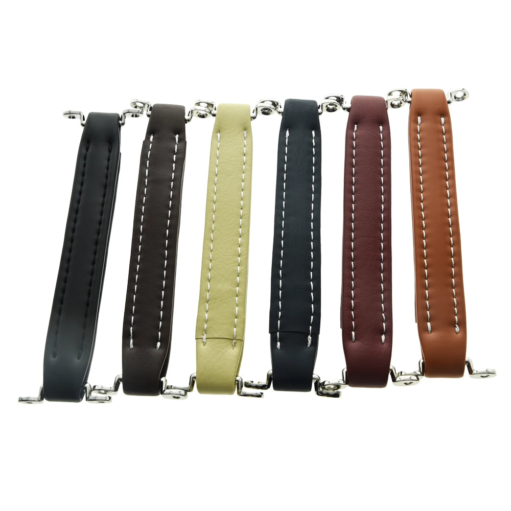 Vintage Leather Guitar Amplifier Handle 218mm 4 Vintage Leather Guitar Amplifier Handle 218mm - Image 4