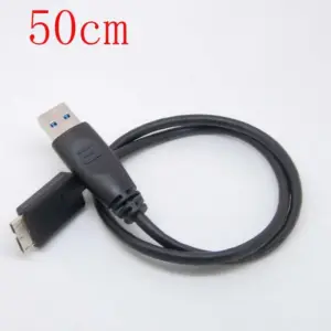 USB 3.0 External HDD Data & Power Cable 50cm
