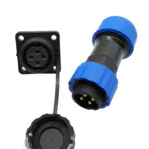 Industrial Waterproof Connector 2-14 Pins IP68 9 HTB1DWY2adjvK1RjSspiq6AEqXXao