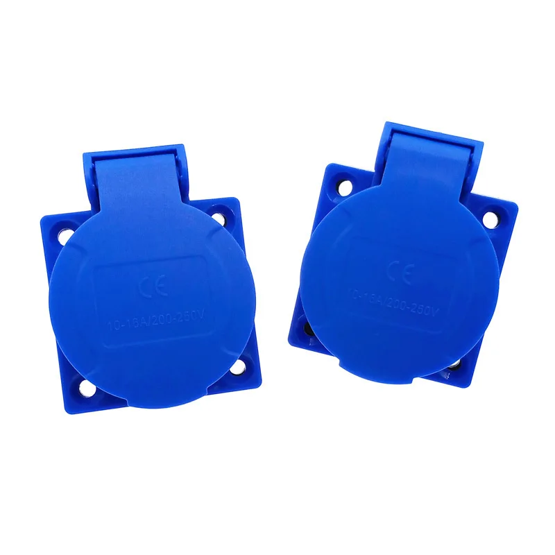 Waterproof Industrial Safety Power Socket 220-250V, 10A 5 Waterproof Industrial Safety Power Socket 220-250V, 10A - Image 5