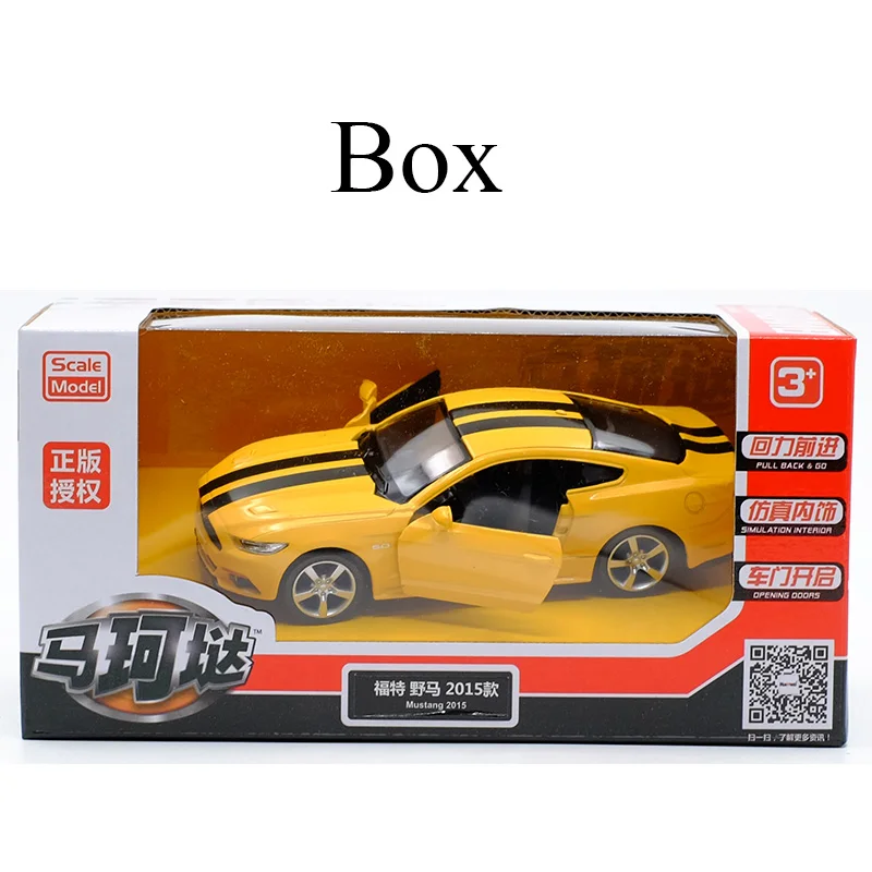 2015 Ford Mustang 1:36 Diecast Model 10 2015 Ford Mustang 1:36 Diecast Model - Image 10