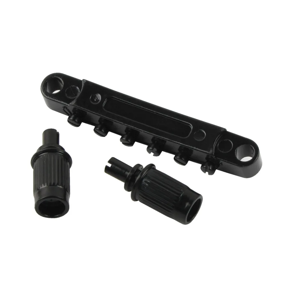 Modern Black Guitar Hardware Set for Les Paul & SG 4 Modern Black Guitar Hardware Set for Les Paul & SG - Image 4