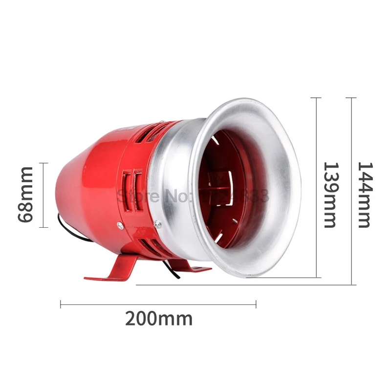 Heavy-Duty MS-390 Motor Siren 12/24/220V 6 Heavy-Duty MS-390 Motor Siren 12/24/220V - Image 6