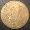 Historical European Coin Replica 1789 8 Escudos