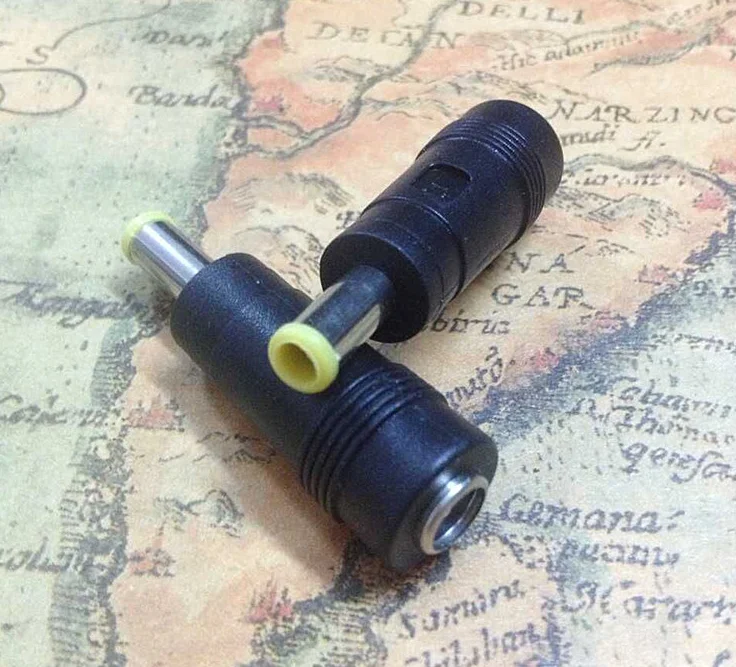 5.0x3.0mm Male to 5.5x2.1mm Female DC Power Plug 2 5.0x3.0mm Male to 5.5x2.1mm Female DC Power Plug - Image 2