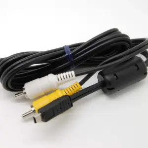 Sony Camera AV Cable 5Ft with RCA Connectors