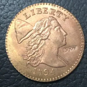 1794 Flowing Hair Large Cent Replica Coin