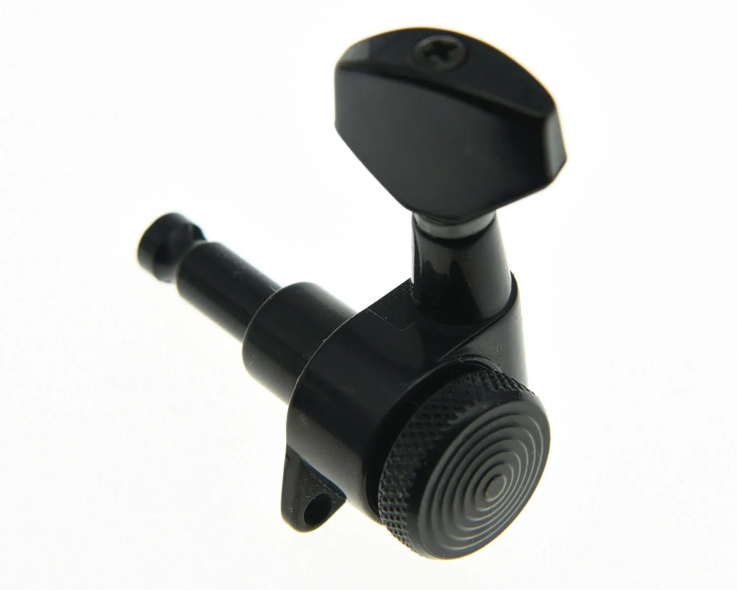 Black Left-Handed Locking Guitar Tuners Set 2 Black Left-Handed Locking Guitar Tuners Set - Image 2