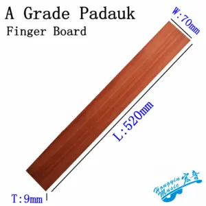 African Padauk Guitar Fingerboard 20/24 Frets, 6-7mm 12 HTB1NGObaZ vK1RkSmRyq6xwupXap