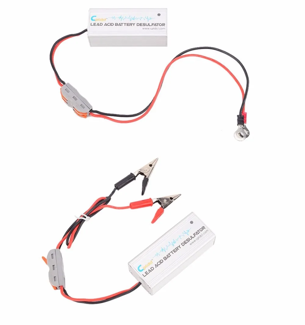 Silver 12V Lead Acid Battery Desulfator 4 Silver 12V Lead Acid Battery Desulfator - Image 4