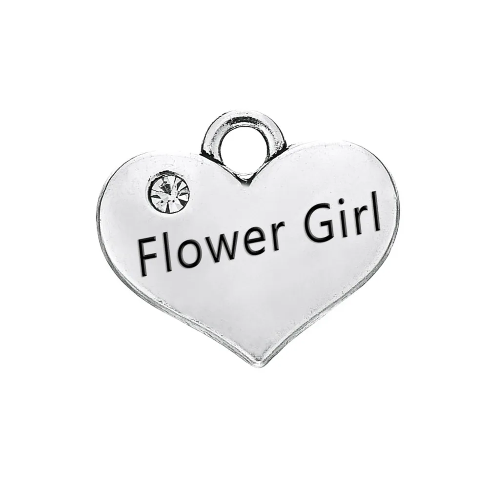 Silver Heart Charm for Jewelry Creations 5 Silver Heart Charm for Jewelry Creations - Image 5