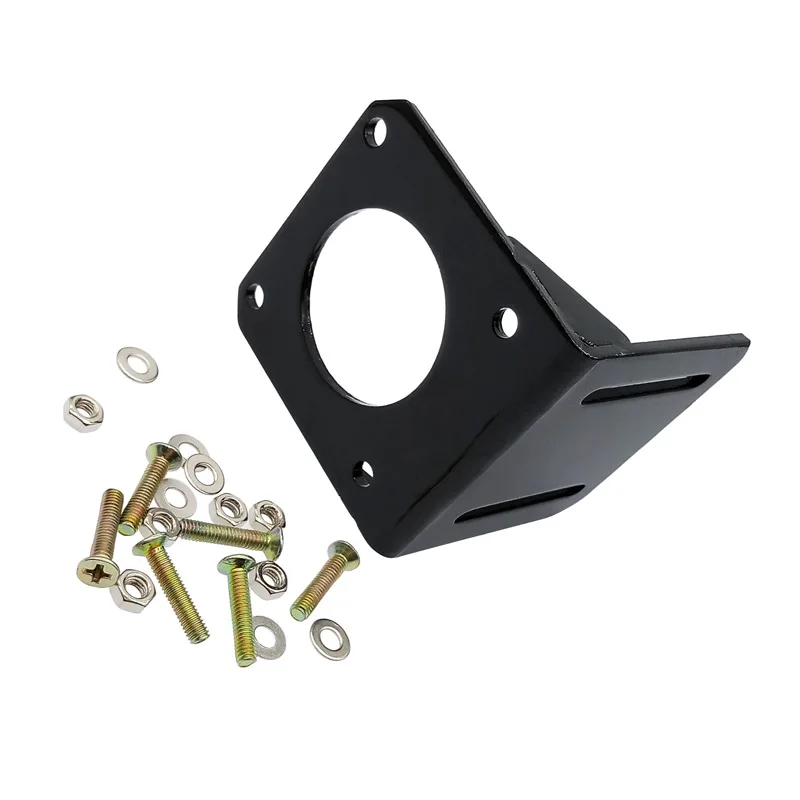 NEMA23 57mm Steel Support Bracket 3 NEMA23 57mm Steel Support Bracket - Image 3