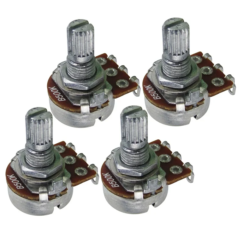 Mini Guitar Potentiometers Set of 4 8 Mini Guitar Potentiometers Set of 4 - Image 8