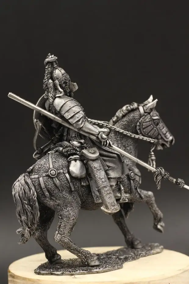 Mongolian Imperial Cavalry Figurine 14cm 2 Mongolian Imperial Cavalry Figurine 14cm - Image 2