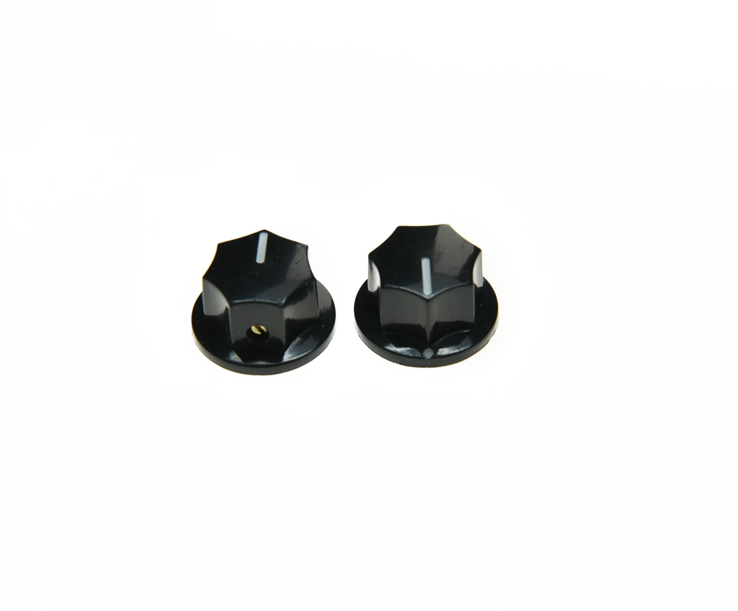MXR Style Black Knobs Set for Guitar & Amp Equipment 2 MXR Style Black Knobs Set for Guitar & Amp Equipment - Image 2