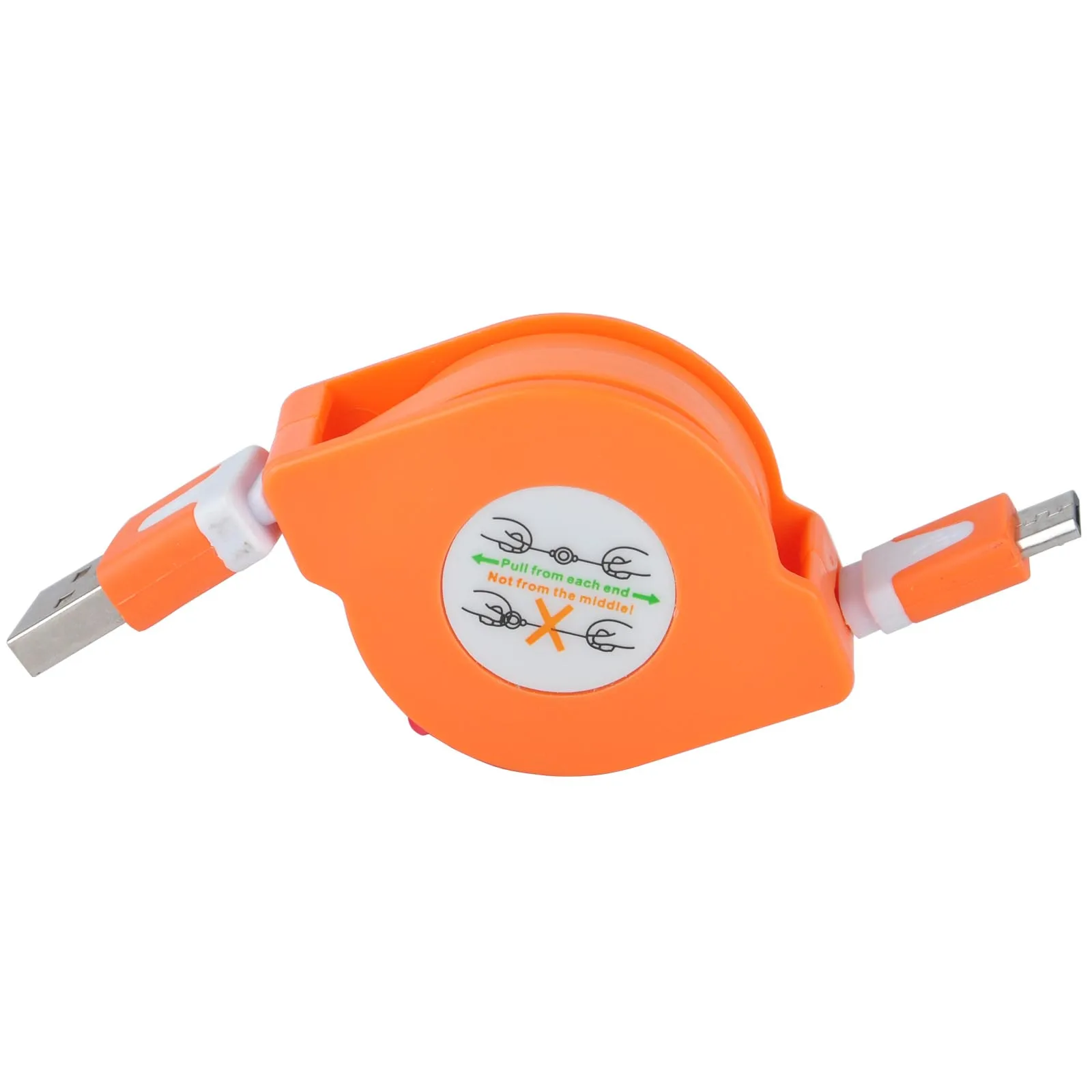 Colorful Retractable Micro USB Data Cable 5 Colorful Retractable Micro USB Data Cable - Image 5