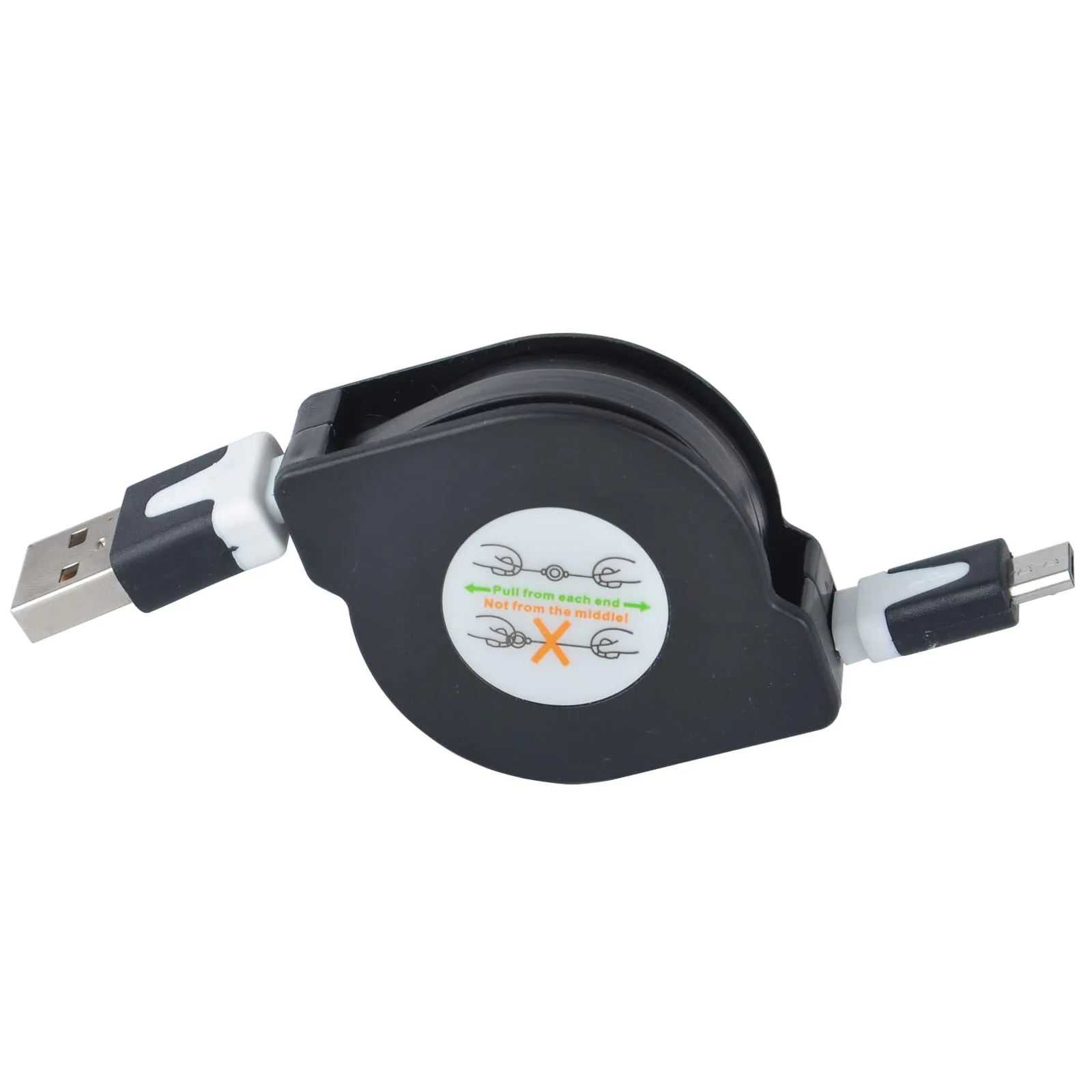 Colorful Retractable Micro USB Data Cable 4 Colorful Retractable Micro USB Data Cable - Image 4