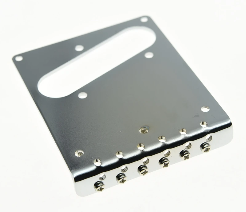 Chrome Telecaster Guitar Bridge for Precision 4 Chrome Telecaster Guitar Bridge for Precision - Image 4