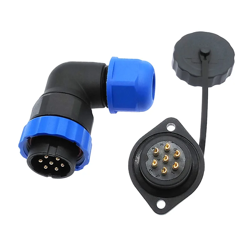 IP68 Waterproof Connector with 2-Hole Flange 3 IP68 Waterproof Connector with 2-Hole Flange - Image 3