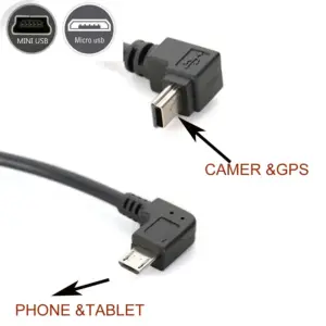 OTG Data Sync Cable 0.75ft for Smartphones and Cameras 6 HTB1TqqubtfvK1RjSszhq6AcGFXap
