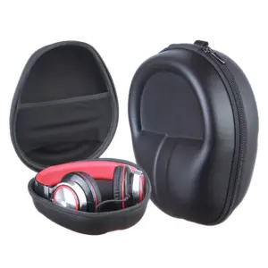 Black EVA Headphone Case for Beats, Sony & More
