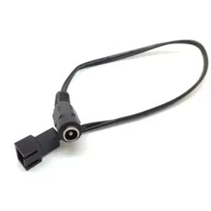 28cm DC Power Cable with 5.5mm x 2.1mm Connector
