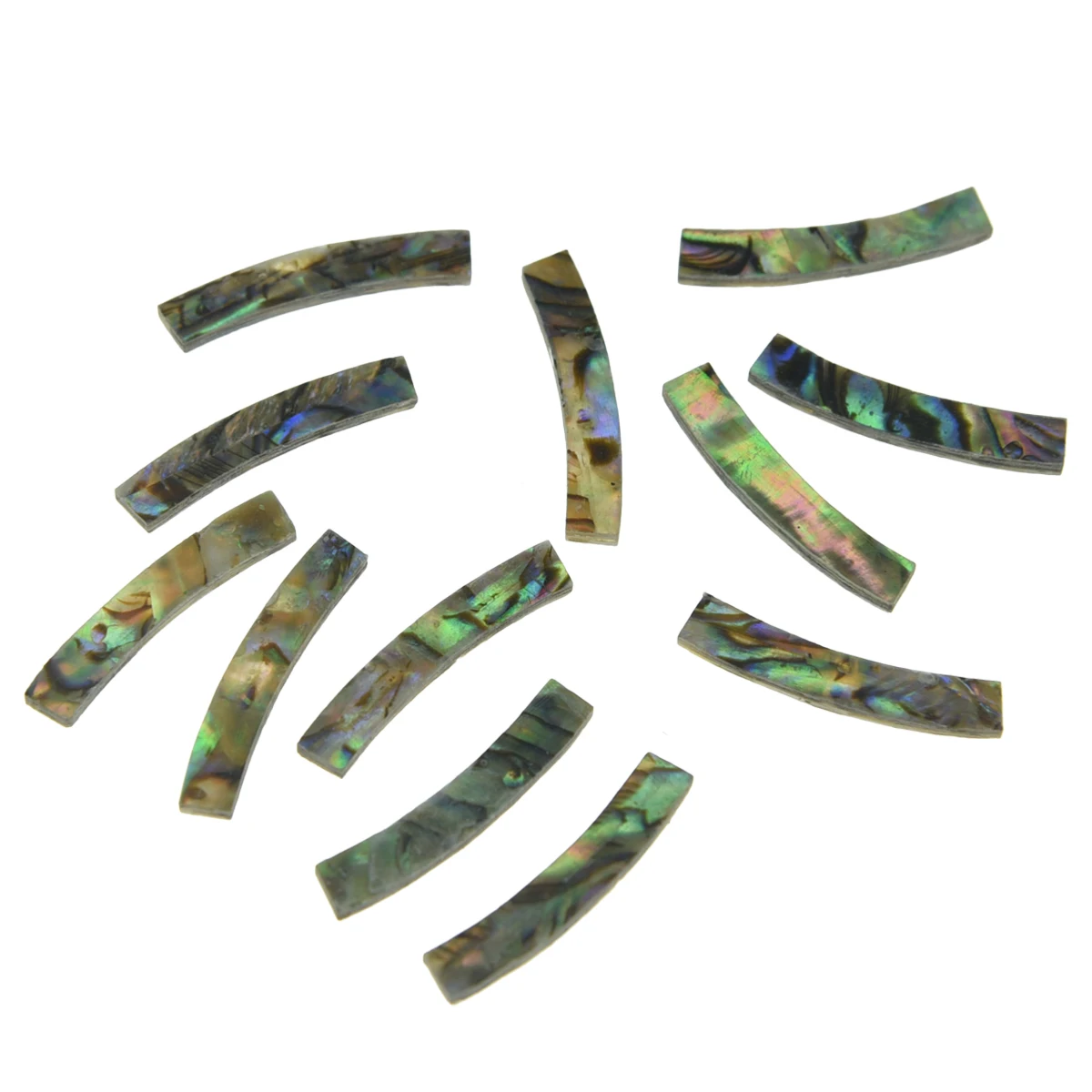 Paua Abalone Ukulele Rosette Set 65mm-75mm 2 Paua Abalone Ukulele Rosette Set 65mm-75mm - Image 2