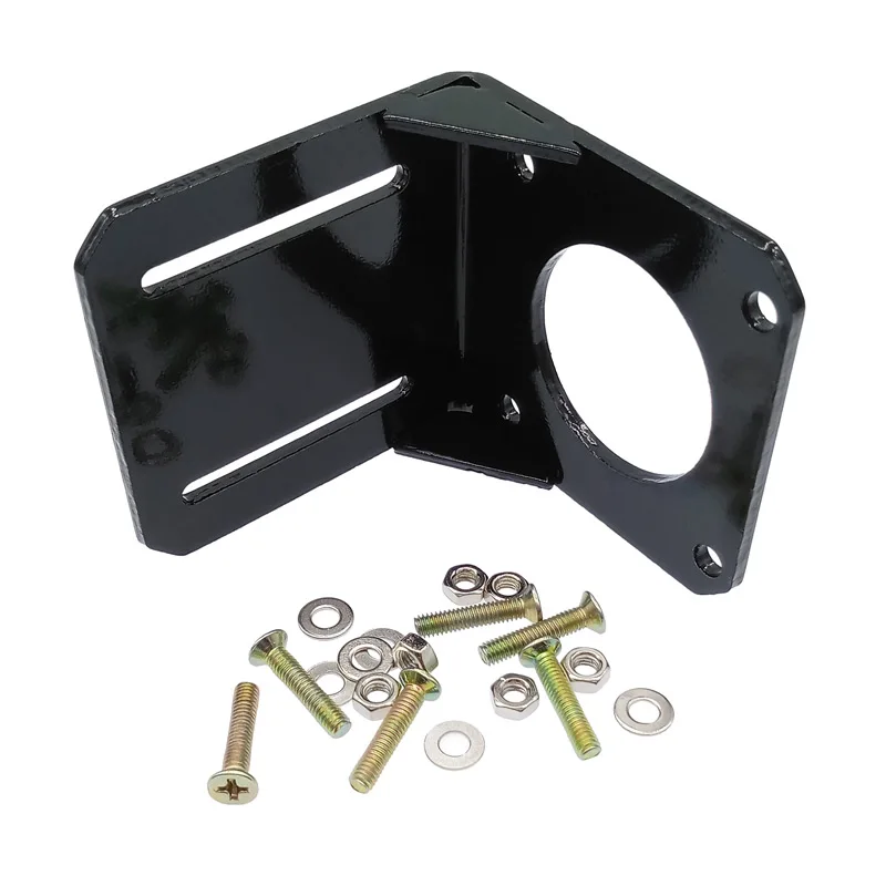 NEMA23 57mm Steel Support Bracket 2 NEMA23 57mm Steel Support Bracket - Image 2