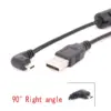 90-Degree USB 2.0 Data & Charging Cable 1.5m