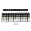 YMDK 61-Key PBT Keycap Set with Gradient Design