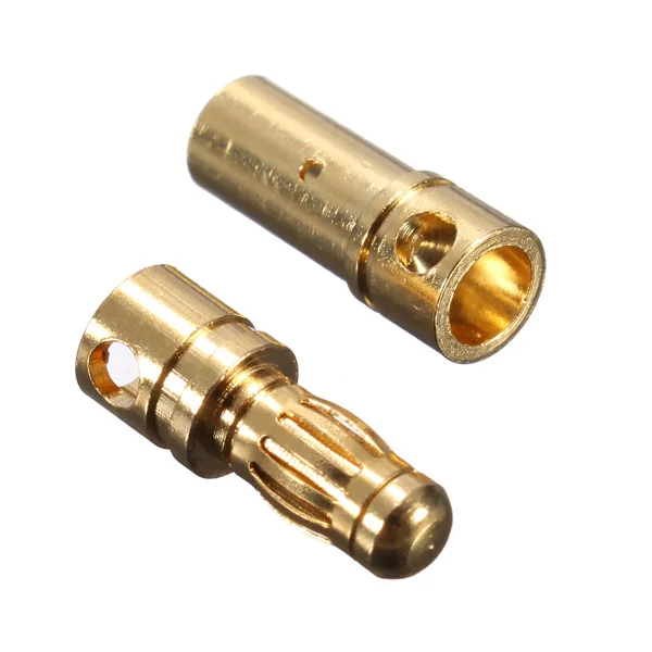 3.5mm Gold-Plated Bullet Banana Plugs Set 5 3.5mm Gold-Plated Bullet Banana Plugs Set - Image 5