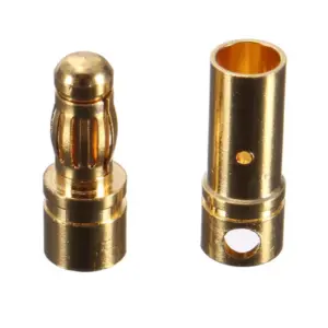 3.5mm Gold-Plated Bullet Banana Plugs Set