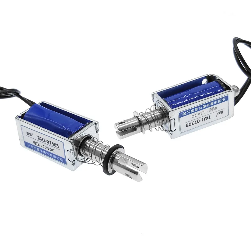 12V/24V Electromagnetic Solenoid with 10mm Stroke 4 12V/24V Electromagnetic Solenoid with 10mm Stroke - Image 4