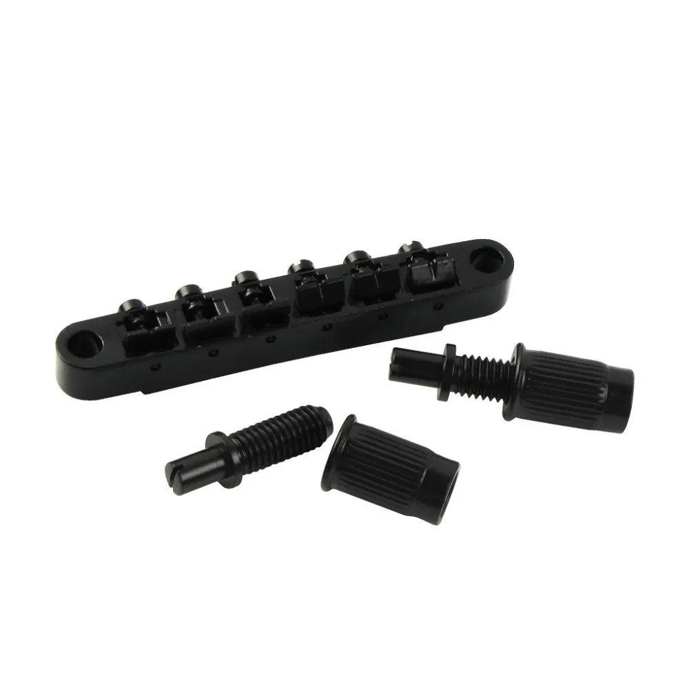 Modern Black Guitar Hardware Set for Les Paul & SG 3 Modern Black Guitar Hardware Set for Les Paul & SG - Image 3