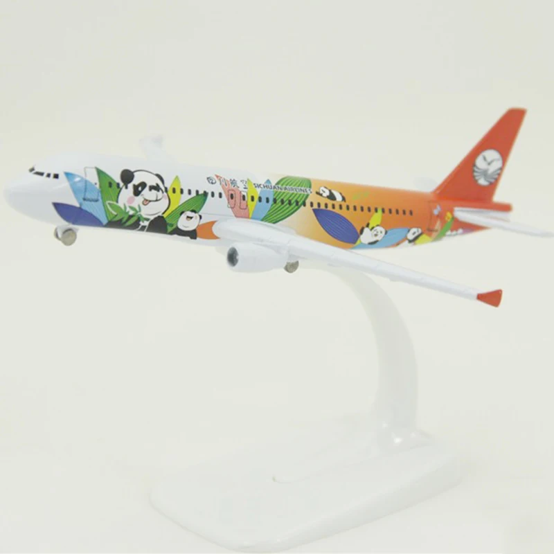 Colorful Sichuan Panda Airlines A320-200 Model 6 Colorful Sichuan Panda Airlines A320-200 Model - Image 6