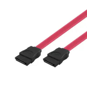 Bright Red SATA Data Cables for PC