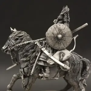 Mongolian Imperial Cavalry Figurine 14cm 10 HTB1df1SdEKF3KVjSZFEq6xExFXas