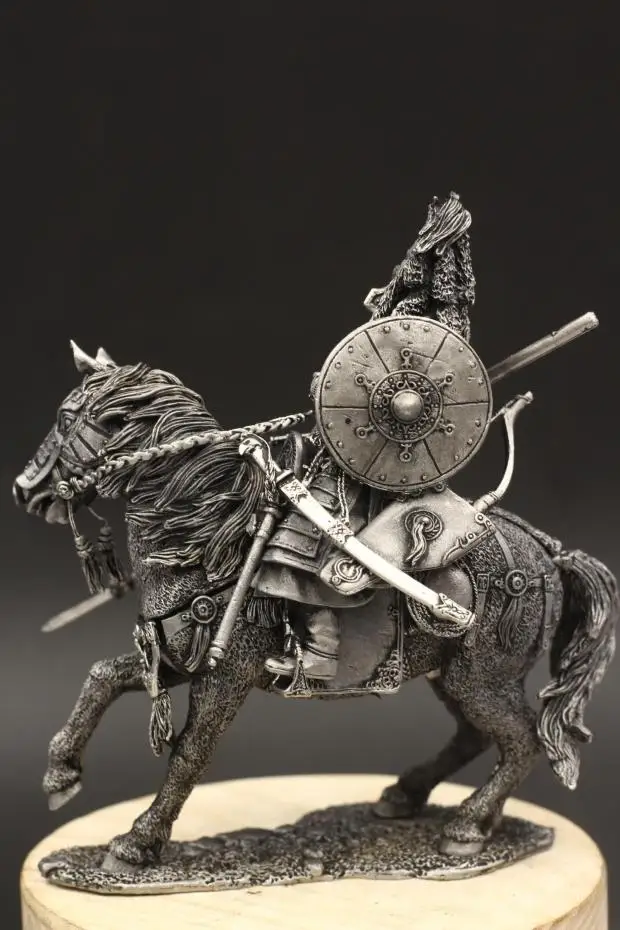 Mongolian Imperial Cavalry Figurine 14cm 4 Mongolian Imperial Cavalry Figurine 14cm - Image 4