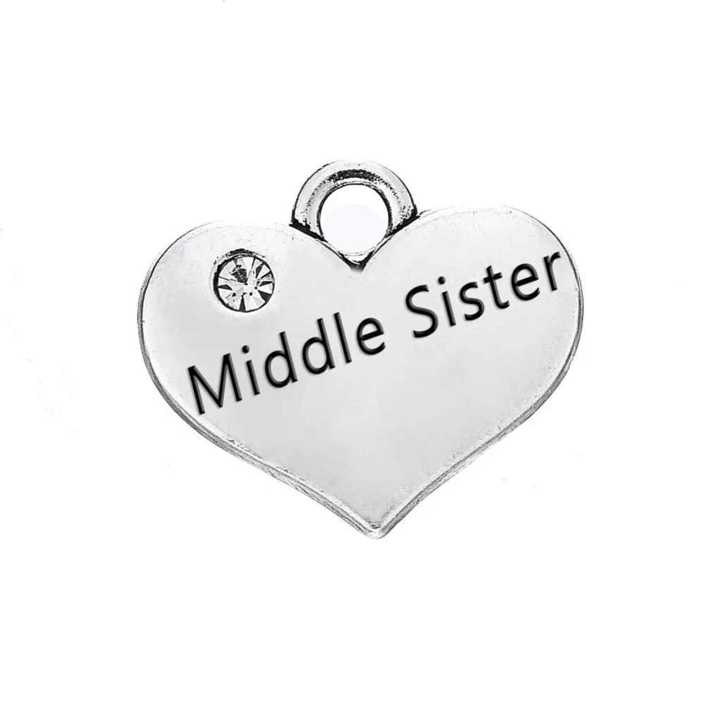 Silver Heart Charm for Jewelry Creations 2 Silver Heart Charm for Jewelry Creations - Image 2