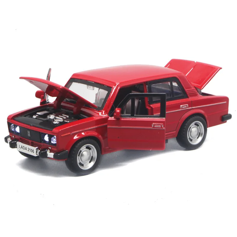 Vintage Soviet Lada 1:32 Scale Diecast Model 7 Vintage Soviet Lada 1:32 Scale Diecast Model - Image 7