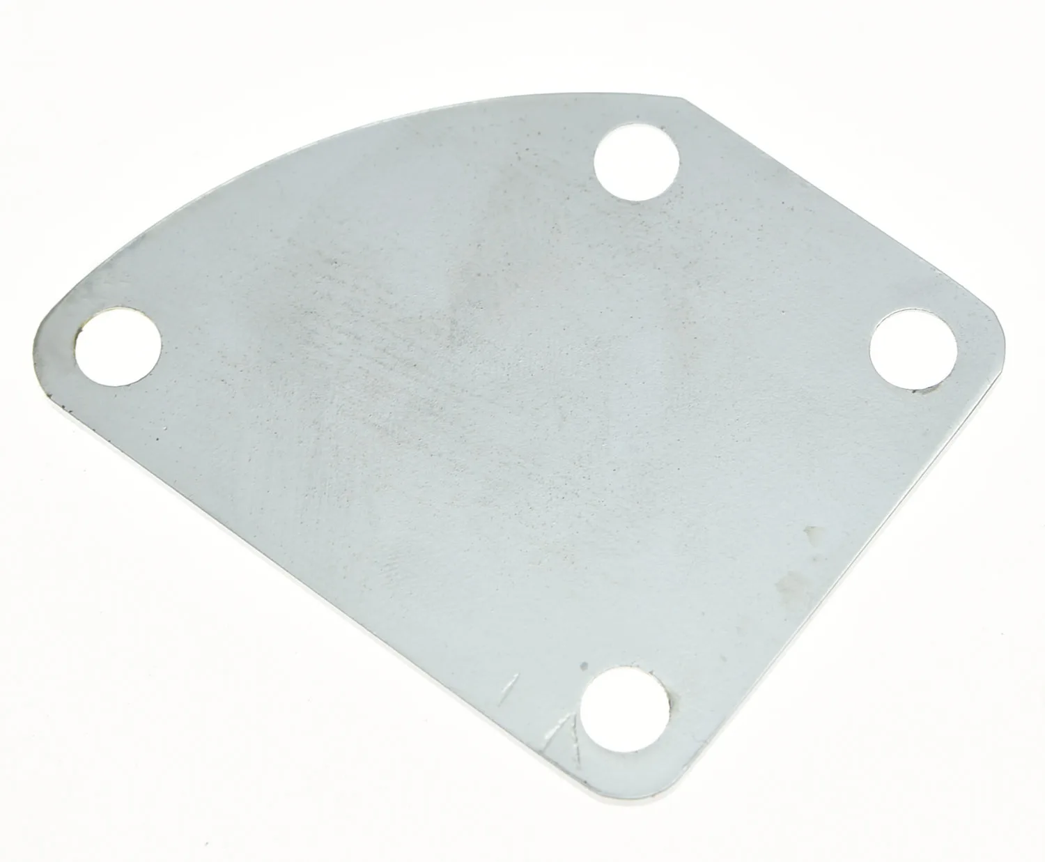 Chrome Guitar Neck Plate for Strat/Delexe/T L 2 Chrome Guitar Neck Plate for Strat/Delexe/T L - Image 2