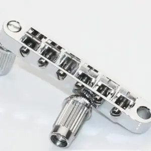 LP Guitar Tune-O-Matic Bridge Set in Chrome