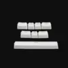 White Shine-Through Keycap Set for Mechanical Keyboards