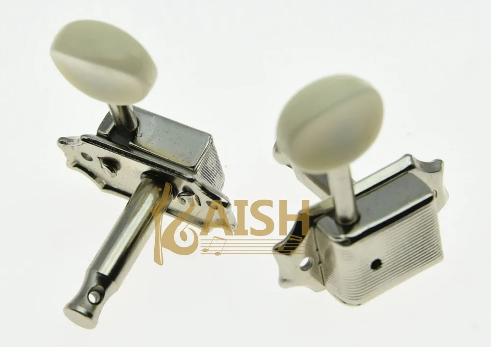 Vintage-Style Les Paul Tuner Set with Nickel Finish 4 Vintage-Style Les Paul Tuner Set with Nickel Finish - Image 4