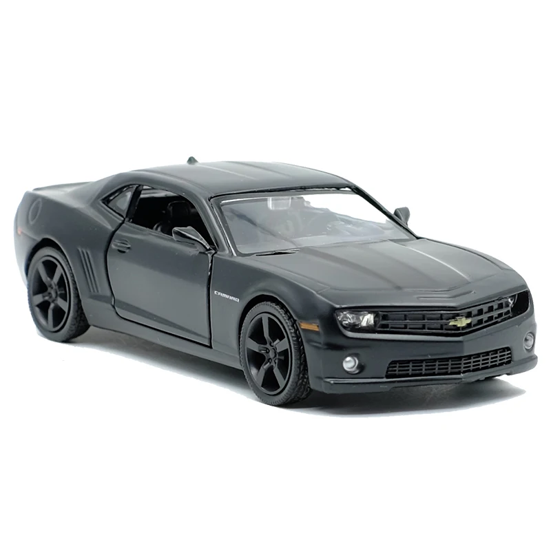 Chevrolet Camaro 1:36 Matte Black Diecast Model 6 Chevrolet Camaro 1:36 Matte Black Diecast Model - Image 6